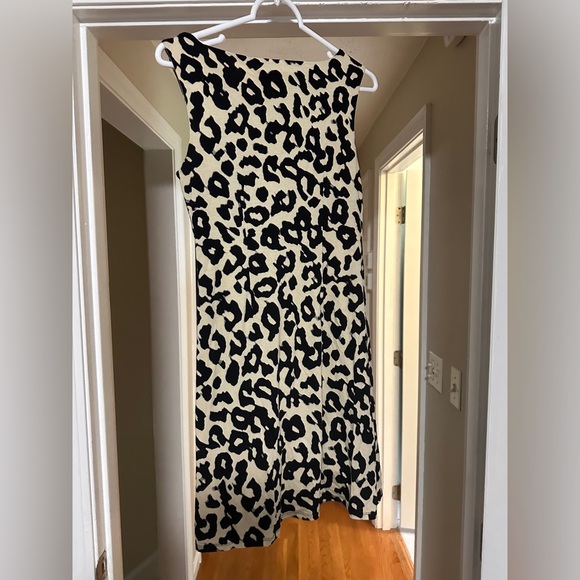 Gently Worn Leopard Print Dress - Picture 4 of 4